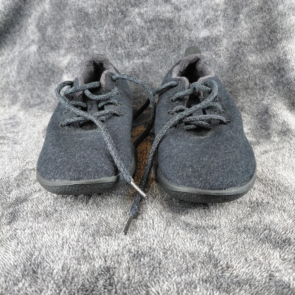 Allbirds Wool Runners Womens 9 Charcoal Grey Merino‎ Wool Sneakers Walking Shoes